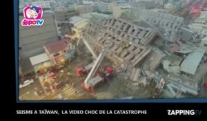 Séisme à Taïwan, la vidéo choc de la catastrophe