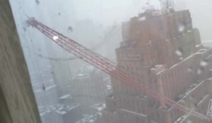 Une grue de 172 mètres de haut s’effondre en plein New York