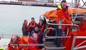 Calais : cinq migrants secourus alors qu'ils tentaient de traverser la Manche