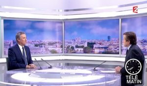 4 Vérités : Dupont-Aignan propose "un patriotisme plus serein et plus rassembleur" que le FN