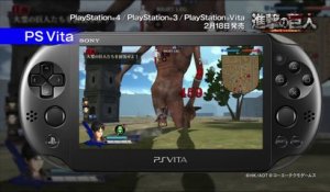 Attack on Titan - Gameplay PS Vita & PS3