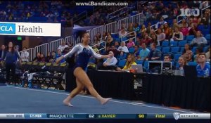 Cette gymnaste du UCLA danse sur Whip Nae Nae en pleine compétition. Du jamais vu