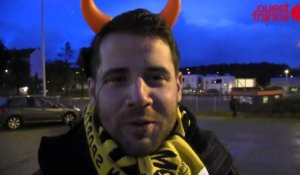 Coupe de France, Saint-Malo - Ajaccio : l'arrivée des supporters à Guingamp