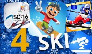 4 jeux sur smartphone pour dévaler les pistes de ski !