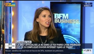 La Minute Tech: Orange déploie la 4G sur la ligne Paris-Lyon - 10/02