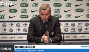 Genesio : "Le PSG n'a pas eu besoin de tous ces faits de jeu pour gagner"