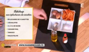 La recette anti-gaspi : ketchup aux épluchures de carottes