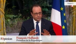 François Hollande : «C’est un gouvernement qui doit agir»