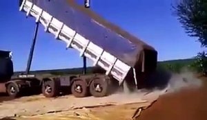 Le gros fail d'un camion-benne