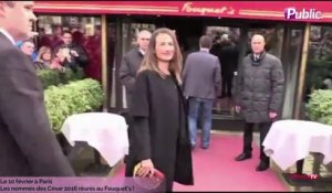Exclu vidéo : Sara Forestier, Camille Cottin, Raphael : Les nommés des César 2016 réunis au Fouquet’s !