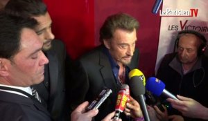 Victoires de la musique : Johnny Hallyday nous souhaite de l'amour