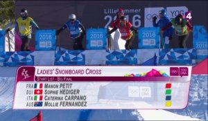 JOJ - Snowboard cross : Manon Petit en décroche l'or