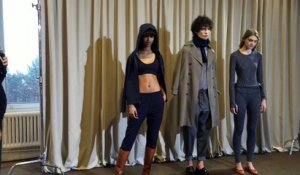 A preview of the A.P.C. F/W 16 Women's Collection and a collaboration with Outdoor Voices, presented by Jean Touitou.