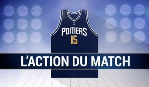 L'action du match :  Poitiers - St Quentin