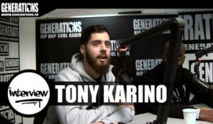 Tony Karino - Interview #Troubles (Live des studios de Generations)