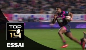 TOP 14 - Stade Français - Brive : 32 - 17 Essai Jonathan DANTY (PAR) - J15 - Saison 2015/2016