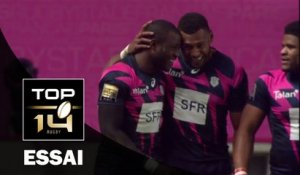 TOP 14 - Stade Français - Brive : 32 - 17 Essai Djibril CAMARA (PAR) - J15 - Saison 2015/2016