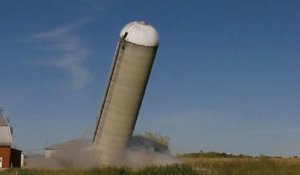 Une démolition de silo qui tourne à la catastrophe !