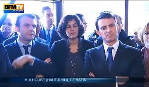 Manuel Valls défend le projet de réforme du Code du travail