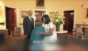 Etats-Unis : Barack Obama danse avec une femme de 106 ans