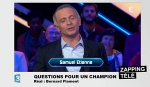 "On ne remplace pas Julien Lepers" : l'hommage de Samuel Etienne dans son premier Questions pour un champion