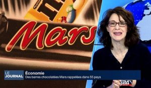 Des barres chocolatées Mars rappelées dans 55 pays