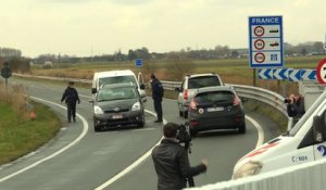 Migrants de Calais: contrôles de police à la frontière belge