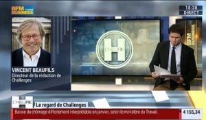 Le regard de Challenges: Martine Aubry tire à boulets rouges sur la politique économique et sociale du gouvernement Valls - 24/02
