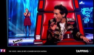 The Voice : Mika déchaîné, il improvise une danse pour séduire une candidate (Vidéo)