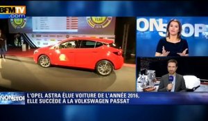 Salon de l'automobile: l’Opel Astra désignée voiture de l'année 2016