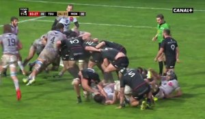 Rugby : Julien Marchand joue sans maillot (Toulouse-Montpellier)