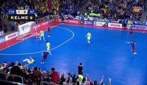 Le Barça régale aussi au Futsal