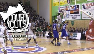 Top 10 CourtCuts FFBB du 27 Février 2016