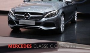 Mercedes Classe C Cabriolet en direct du salon de Genève 2016