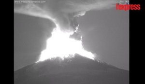Mexique: pluie de cendres après l'éruption du Popocatepetl