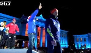 Mondiaux de biathlon : en vidéo les podiums de Fourcade et Dorin-Habert