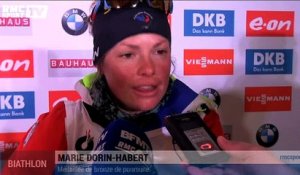 Mondiaux de biathlon / Dorin-Habert : "Je suis sur un petit nuage"