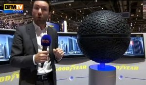 Eagle-360: sphérique et magnétique, le pneu du futur de Goodyear