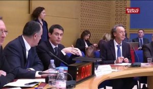 Loi Travail : Manuel Valls devant les sénateurs PS