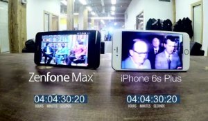 Battery marathon ZenFone Max vs iPhone 6s Plus  ASUS