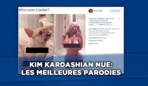 Kim Kardashian nue: Les meilleures parodies des internautes