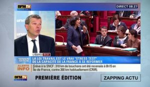 La "vraie" question que pose la loi du Travail : "chômage ou précarité ?"