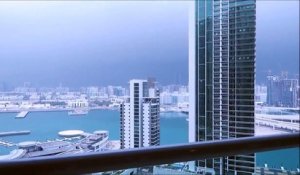 Tempête impressionnante à Abou Dhabi le 9 mars 2016