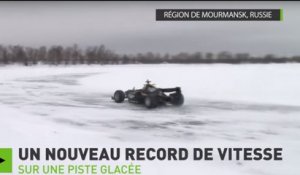 Un nouveau record de vitesse sur glace
