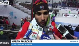 Mondiaux de biathlon : Fourcade ne voulait "pas se cramer"