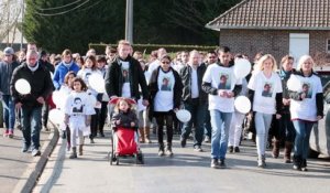 Quatre cents personnes ont marché dans le silence pour Antoine Dupont à Gonnehem