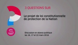 [Questions sur] Le projet de loi constitutionnelle de protection de la Nation