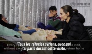 L’appel d’Angélina Jolie pour les réfugiés syriens