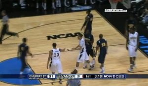 March Madness Buzzer Beater - 2010 Murray St vs.Vanderbilt Danero Thomas