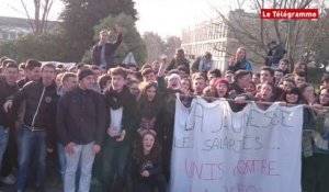 Concarneau. Près de 200 lycéens contre la loi travail